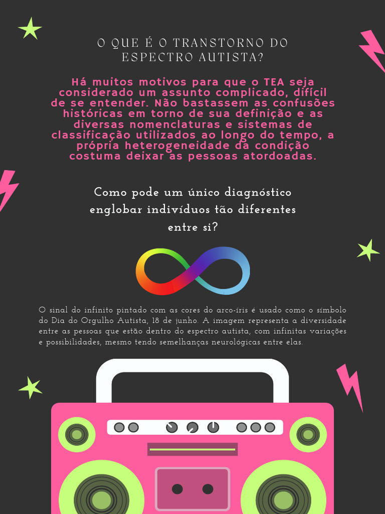 Entendendo o Transtorno do Espectro Autista | PDF | Espectro do autismo ...