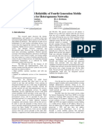 Optimization and Reliability of Fourth Generation Mobile Device For Heterogeneous Networks