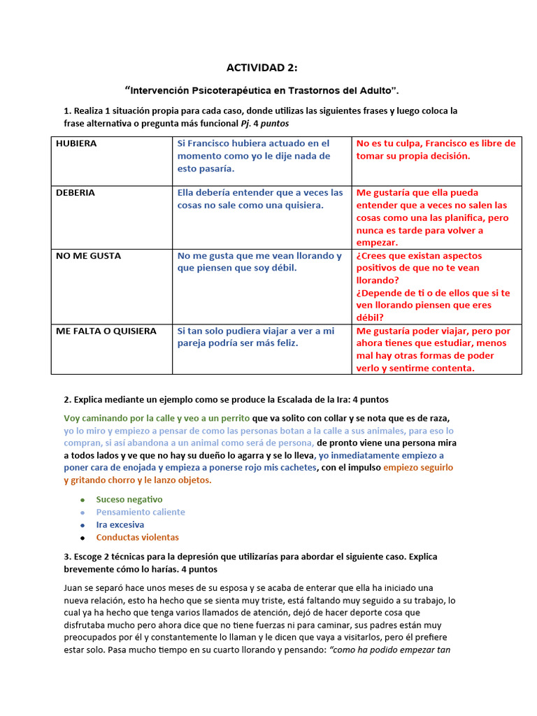 Actividad 2 | PDF | Relaciones personales, crianza y desarrollo personal