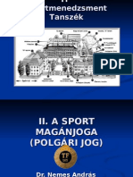 Sport Magánjog