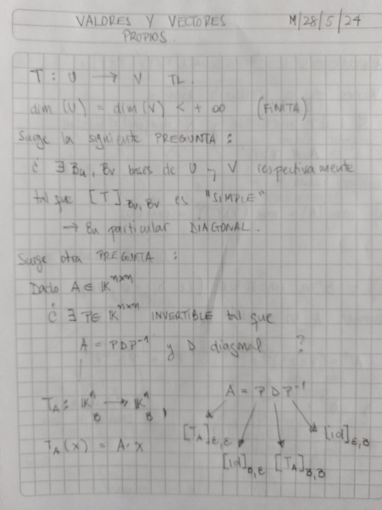Clase 19 AL Valor Vector Propio | PDF | Factorización | Álgebra lineal