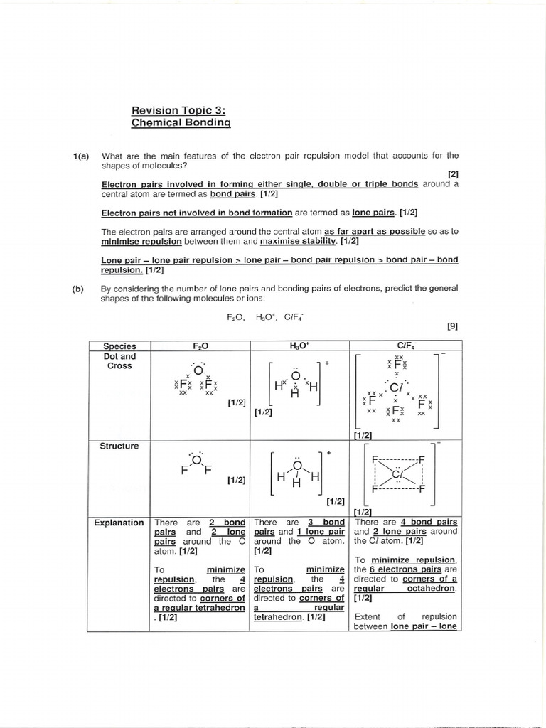 Chem Bonding | PDF