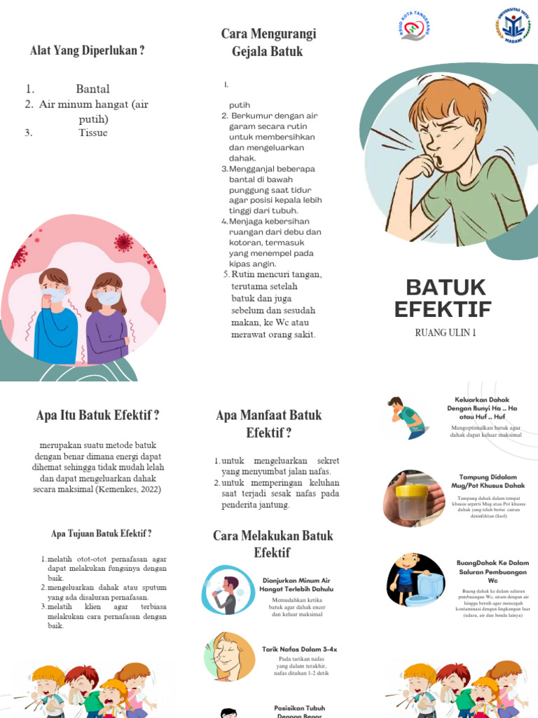 Leaflet Batuk Efektif Ruang Ulin 1 Pdf