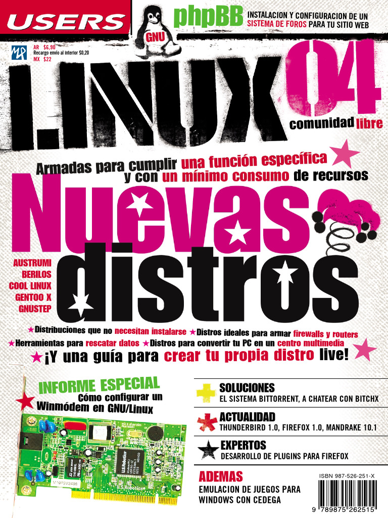 REVISTA USERS LINUX. NUMERO 4 PDF. by Demon64 PDF | PDF | Distribución ...