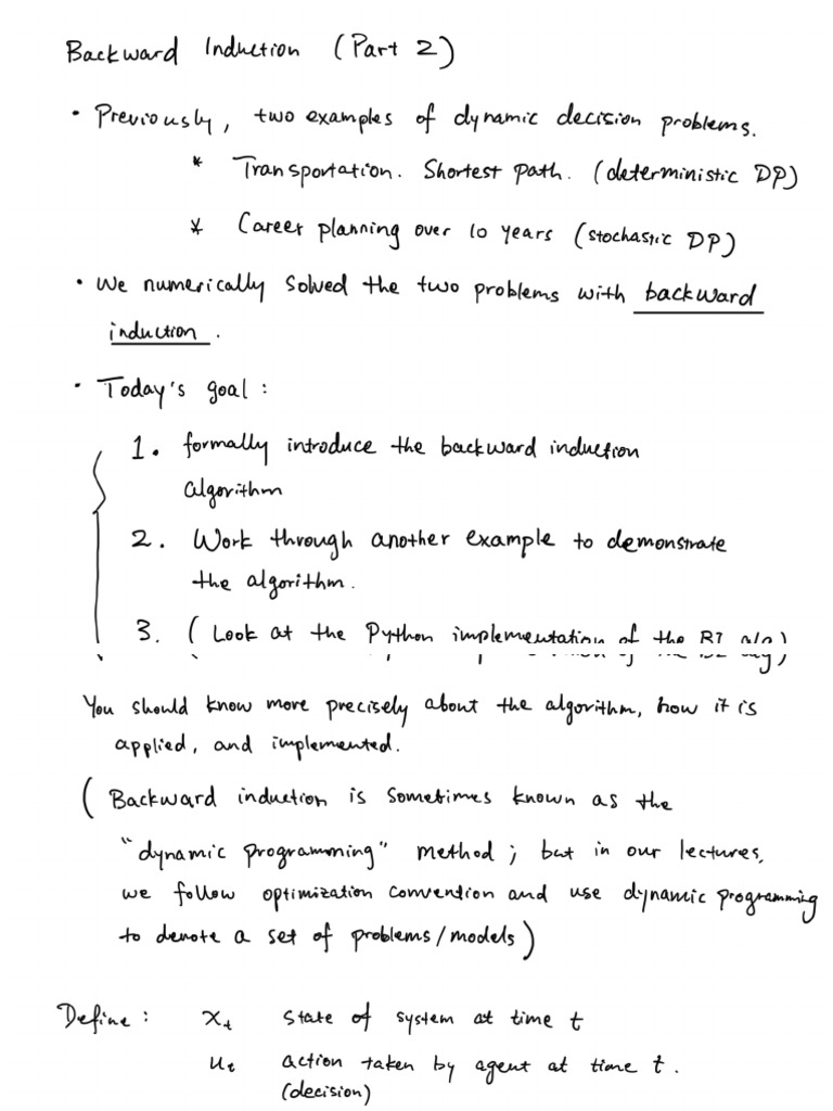 BackwardInduction (Part2) | PDF