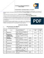 Cód. Cargo Cargo Escolaridade/Requisitos / Jornada de Trabalho Vagas Vencimentos (R$) Taxa de Inscrição (R$)