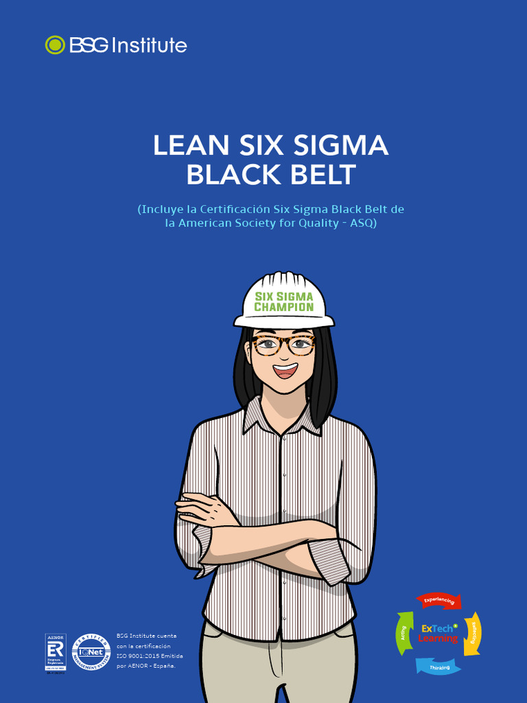Lean Six Sigma Black Belt | PDF | Six Sigma | Estadísticas