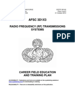 Afsc 3D1X3: Radio Frequency (RF) Transmissions Systems