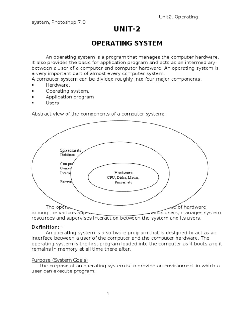 Unit 2 | PDF | Operating System | Input/Output