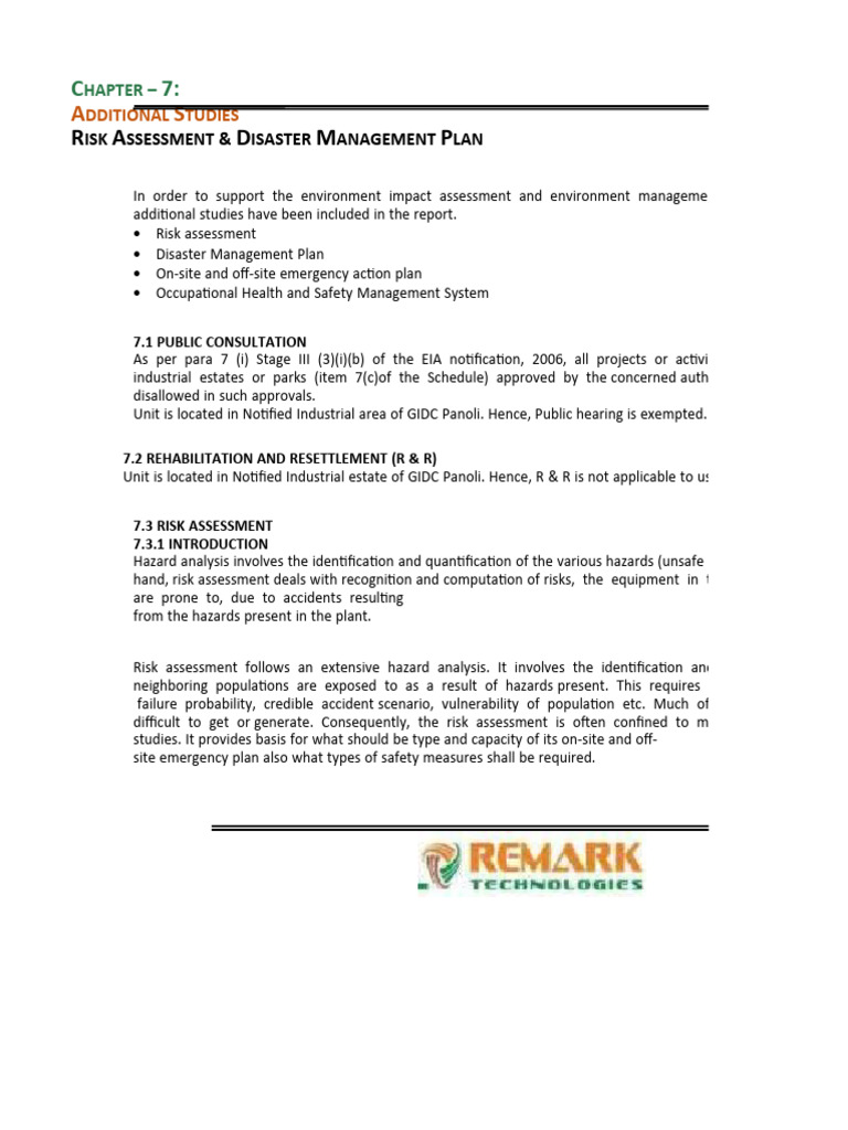 Risk Assessment Report | PDF | Risk | Risk Assessment