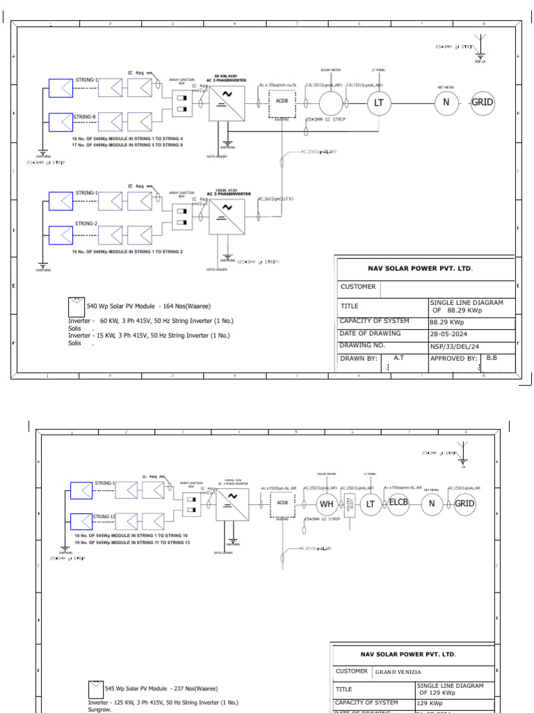 LT Grid: String-1 | PDF | Photovoltaic System | Solar Power