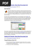 Matlab GUI Tutorial - Basic Data Processing Tool: Quan Quach
