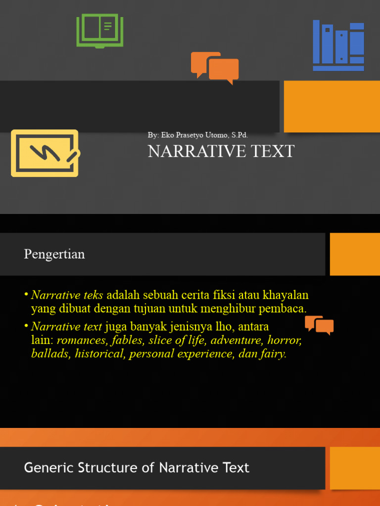 Struktur dan Jenis Narrative Text | PDF