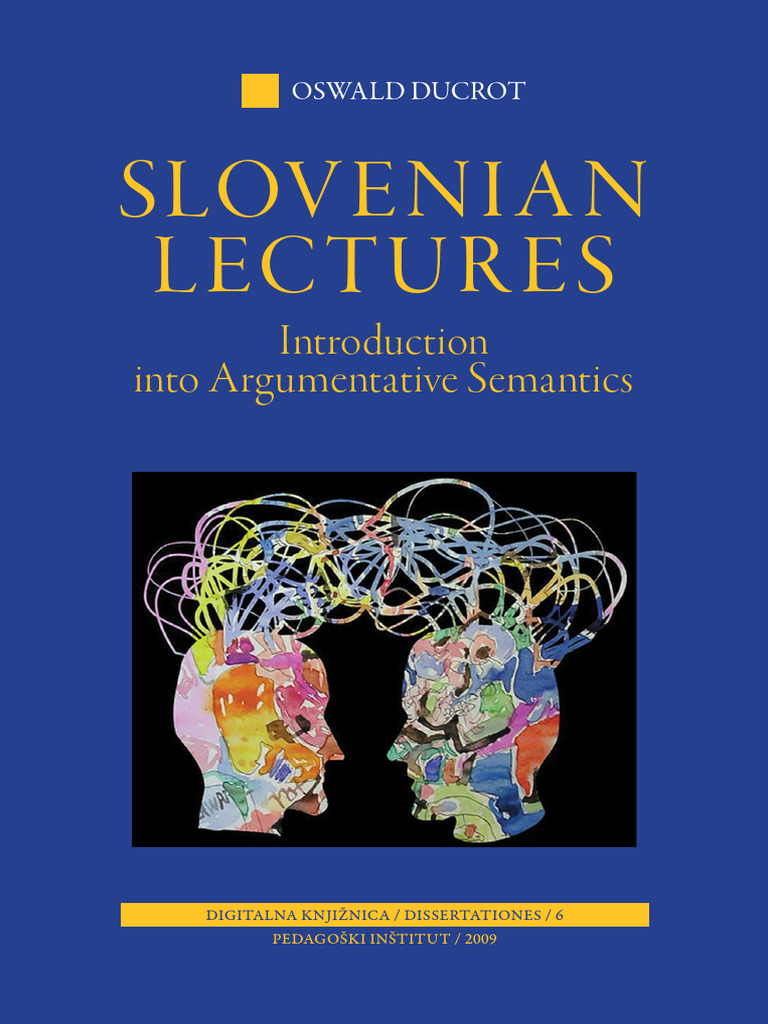 Argumentative Semantics Lectures | PDF | Logic | Linguistics