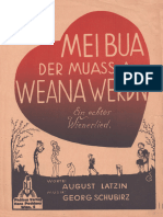 Mei Bua Der Muass A Weaner Werdn! (A. Latzin - G. Schubirz) (PV)