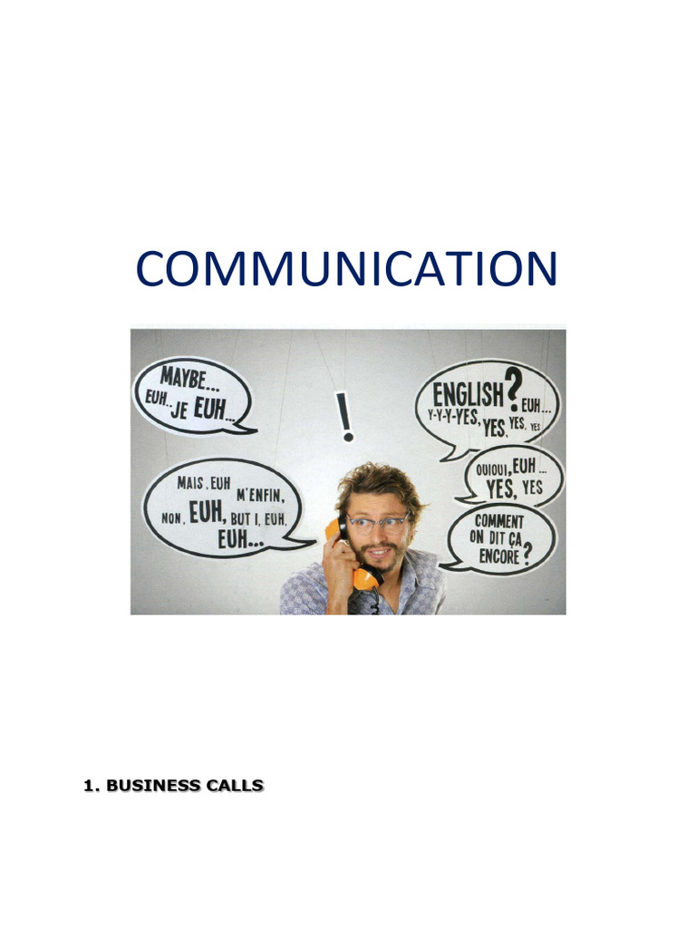 Effective Business Communication Skills | PDF | Voicemail | Letter Case