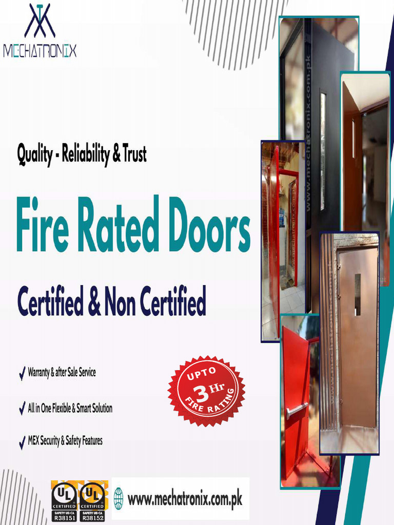 MEX Fire Rated Doors Overview | PDF | Door | Building Engineering