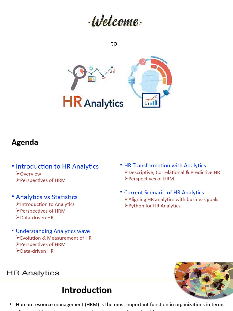 Introduction To HR Analytics | PDF | Analytics | Data Analysis