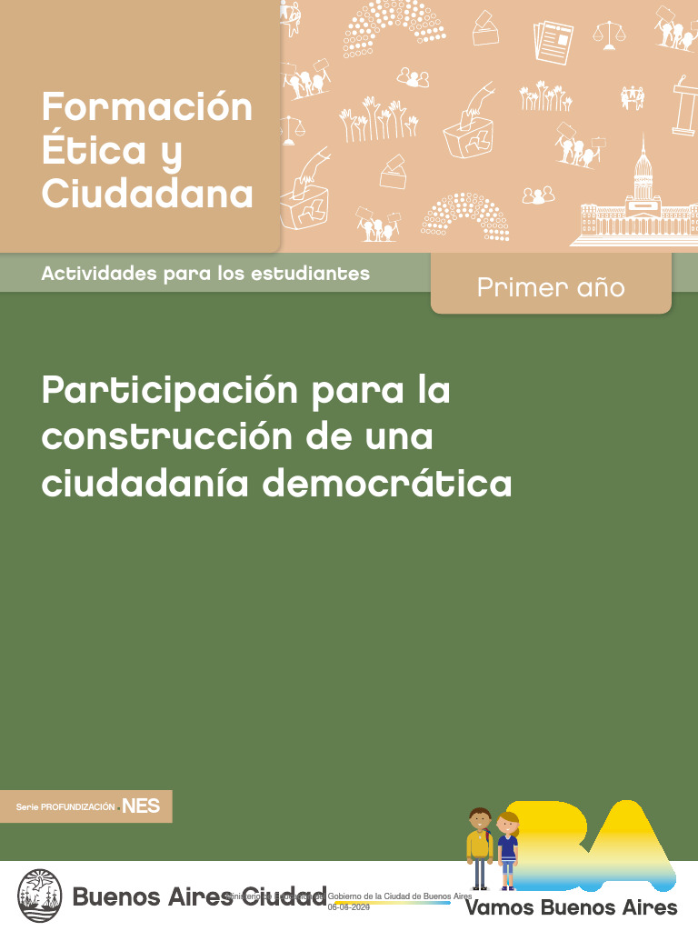 Actividades de Formación Ciudadana 1º Año | PDF | Democracia ...