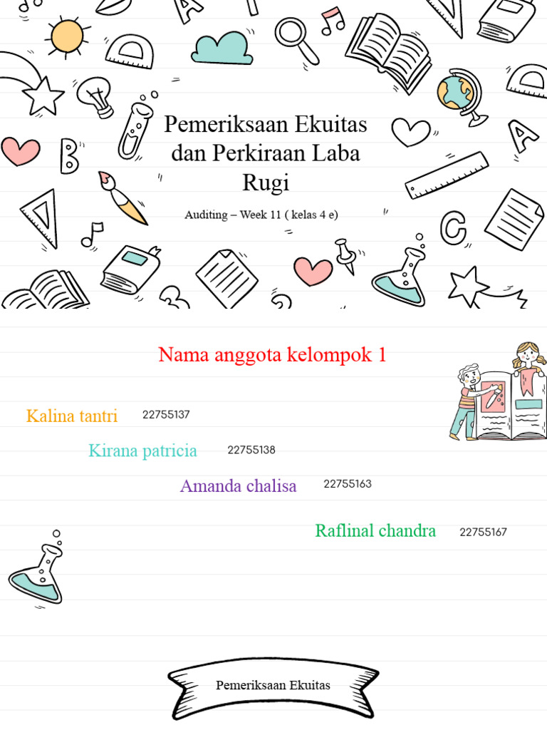 Pemeriksaan Ekuitas dan Laba Rugi Audit | PDF