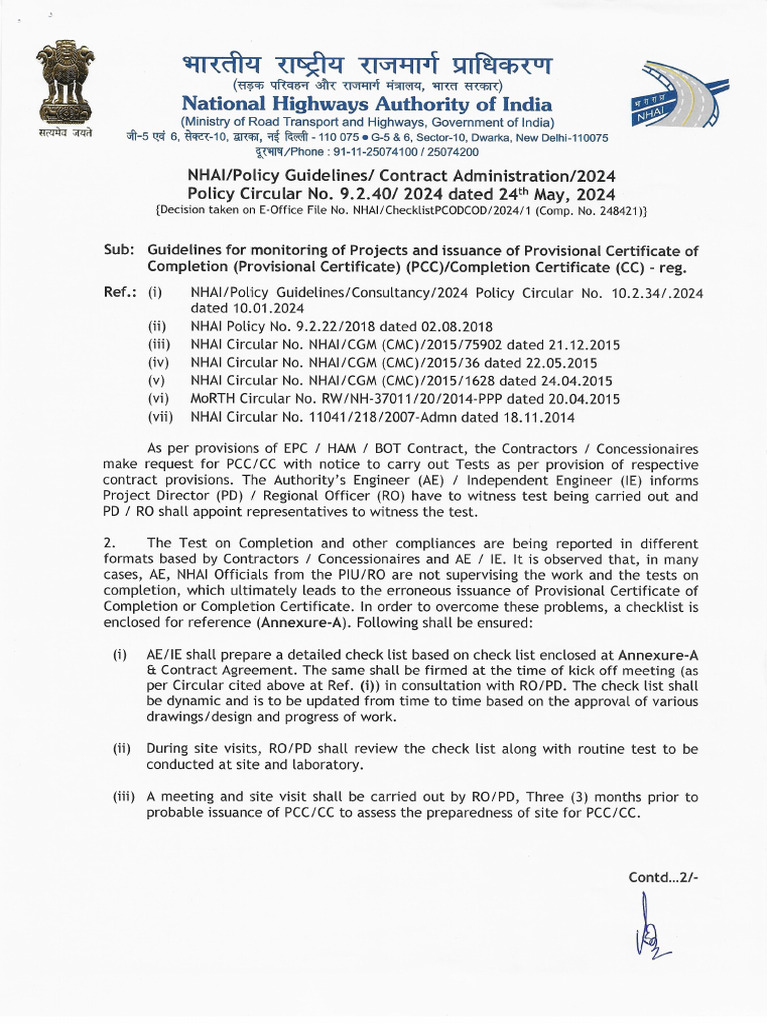 nhai-guidelines-for-monitoring-projects-issuance-of-pcc-cc-pdf