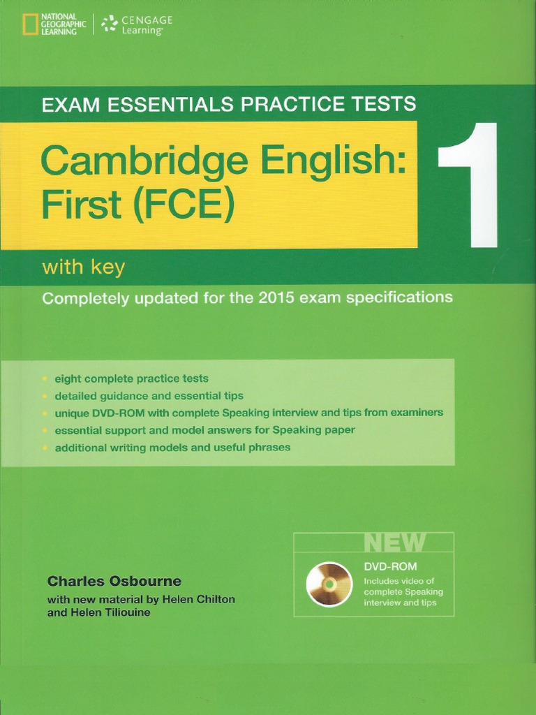 FCE Essentials Booklet 2019 | PDF
