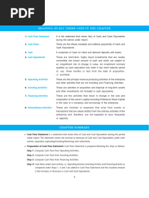 CH 4 - Cash Flow Statement (TS Grewal)