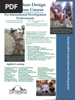 Permaculture Design Certification course for International Development