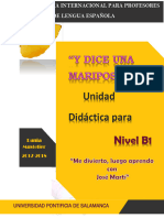 "Unidad Didáctica para Nivel B1 "Me Divierto, Luego Aprendo Con José Martí"