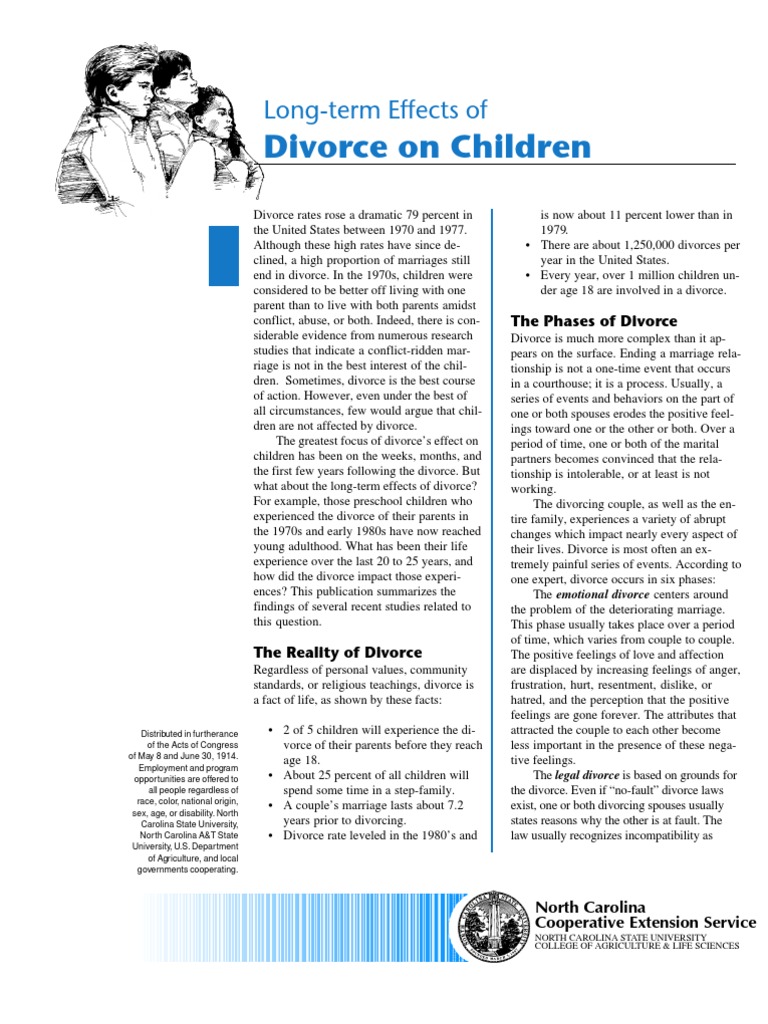 Divorce and Children | PDF | Child Custody | Divorce