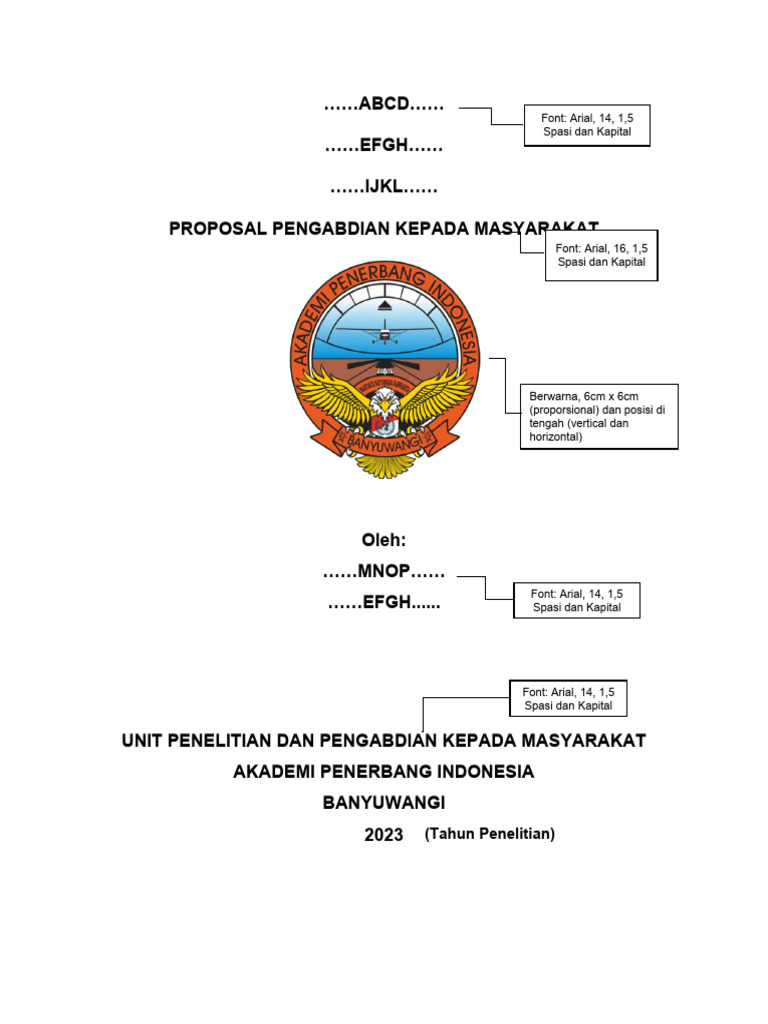 Proposal Pengabdian Masyarakat 2023 | PDF | Karier & Perkembangan | Bisnis