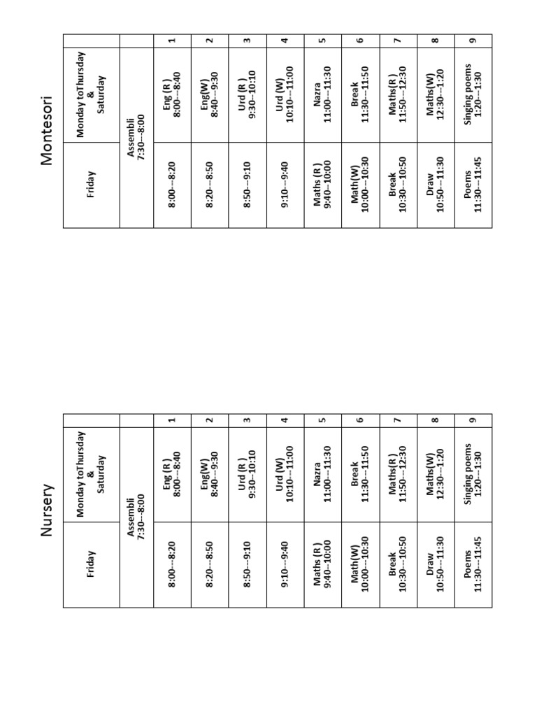 timetable-pdf
