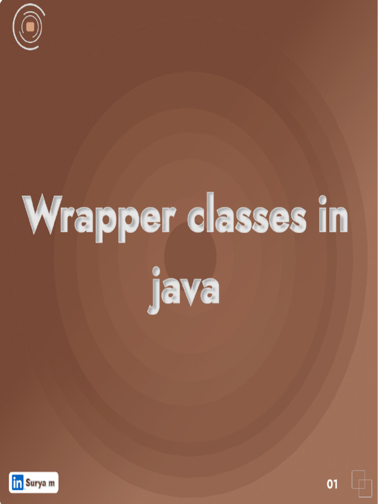 Wrapper Class in Java | PDF