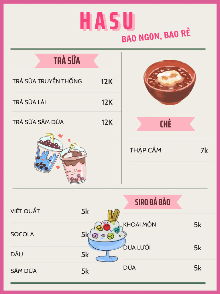Standard Menu 3 | PDF
