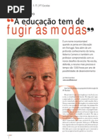 A Educação Tem de Fugir às Modas - Roberto Carneiro