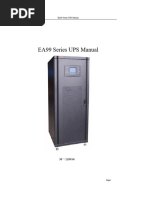 3KVA UPS Service Manual Guide | PDF | Power Inverter | Power Supply