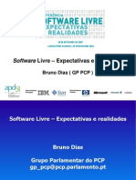 Software Livre Expectativas e Real Ida Des (APDSI)