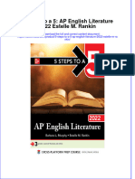 (Download PDF) 5 Steps To A 5 Ap English Literature 2022 Estelle M Rankin Full Chapter PDF