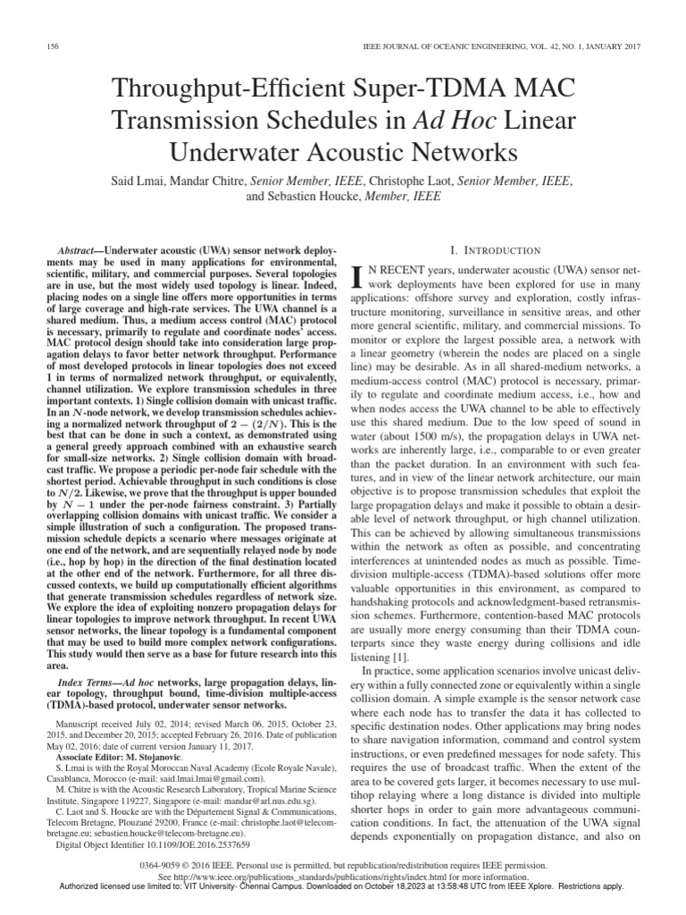 Paper ID | PDF | Computer Network | Network Topology