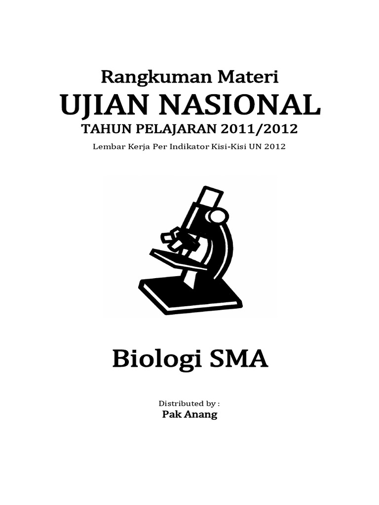 Rangkuman Materi Un Biologi | PDF