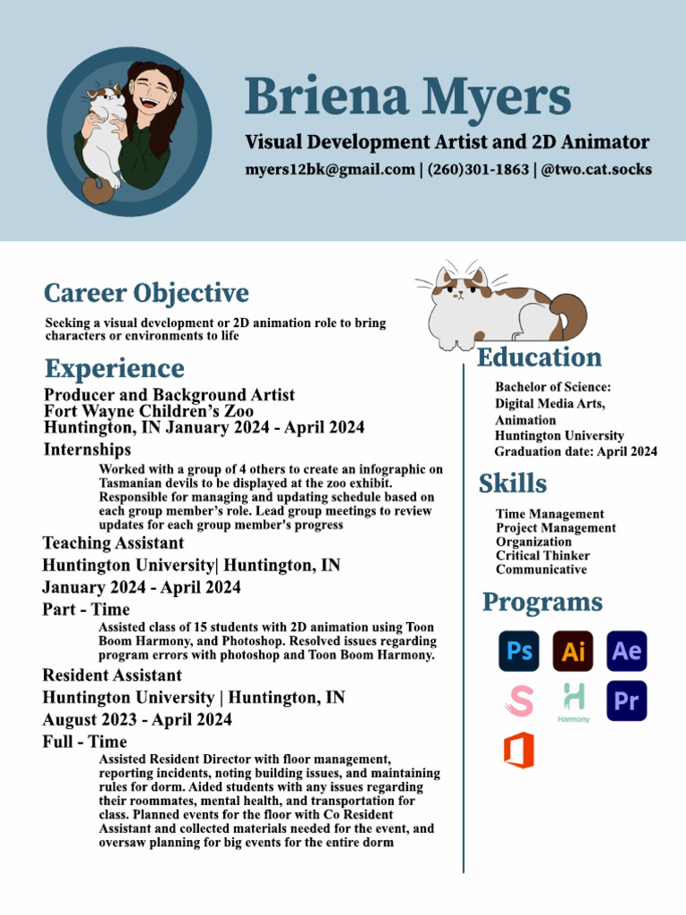 Fun Resume PDF - 1717483904