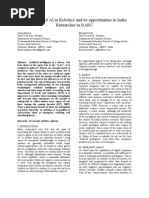Download Research Paper on AI in Robotics by mrunali_p SN73829633 doc pdf