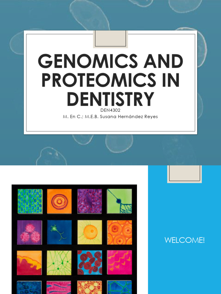 Genomics and Proteomics in Dentistry | PDF | Medicine | Personalized ...
