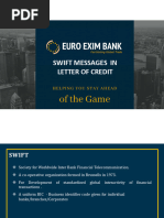 Letter Credit Swift Message Types & The Fields | PDF | Payments ...