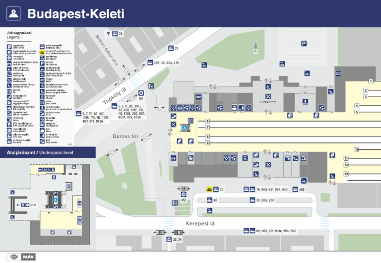 Budapest-Keleti Pu. Térkép | PDF