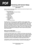 Breaker Monitoring With Numeric Relays: What Are The Difficulties?