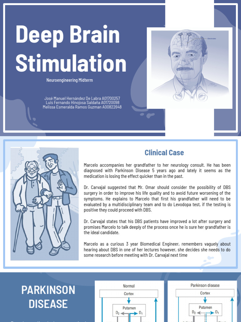 Deep Brain Stimulation for Parkinson's Disease | PDF | Deep Brain ...