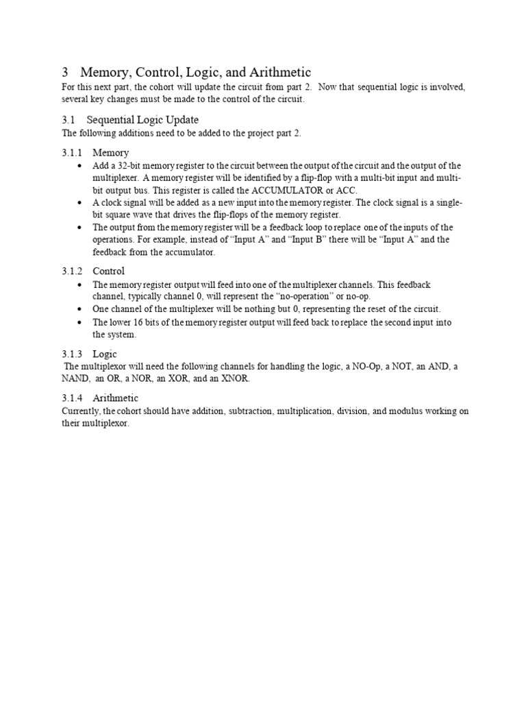 Instructions pdf logic gate computer architecture