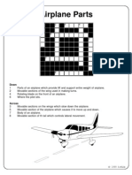Airplane Parts Crossword