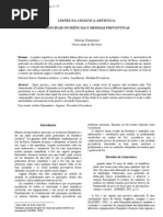 incidências em lesão na GRD